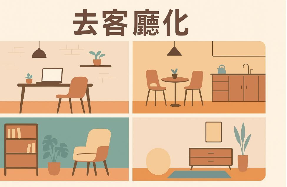去客廳化是什麼？顛覆傳統居家格局的新趨勢