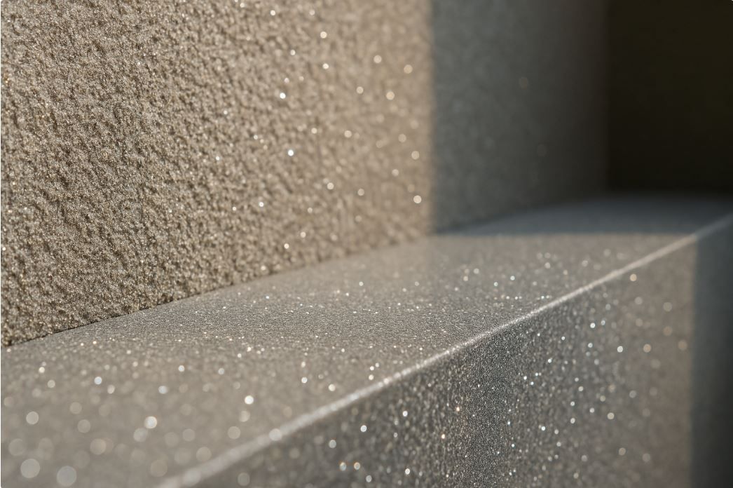 鑽石彩砂完整指南｜特色、用途、施工方式與價格全解析