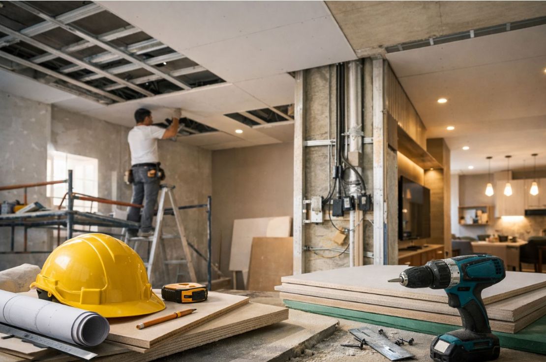 裝修封板是什麼？室內裝修中不可忽視的基礎工程