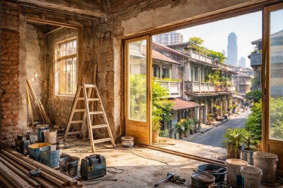 高雄鼓山老屋翻修推薦｜老宅翻新規劃、費用行情與施工重點完整解析