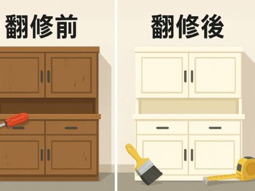 櫃體翻修全攻略｜打造煥然一新的居家空間